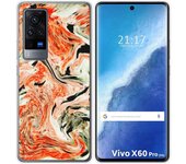 Funda Gel Tpu para Vivo X60 Pro 5G diseño Mármol 12 Dibujos