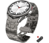 No Gaps Stainless Steel Strap for Samsung Galaxy Watch  7 6 5 4 40 44mm 6Classic 43/47mm Quick Metal Bracelet for 5Pro 45mm Band