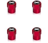 4Pc Car Wheel Tire Valve Caps Air Stem Covers Accessories  For Dacia Sandero Lodgy Mcv Duster 2 Logan 1 3 2021 2022