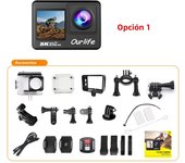 5K Action Camera 4K60FPS 2.0 Inch Touch Screen Wi-Fi 170° Wide Angle 30M Waterproof Helmet Video Recording Sports Cameras