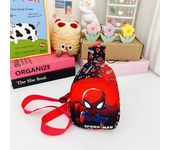 Marvel Anime Shoulder Bag The Avengers Spiderman Iron Man Fashion Satchel Portable Chest Bag Children's Backpack Christmas Gifts