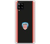Funda original compatible con Samsung A42 5G - Lugo Escudo Fondo Negro