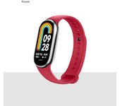 Strap for Mi Band 8 Xiaomi 8 NFC Bracelet Sport Belt Silicone Replacement Smartwatch Bracelet Watchband Xiaomi Mi Band 8 Strap
