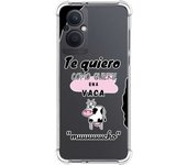 Funda Silicona Antigolpes para Oppo Reno 8 Lite 5G diseño Vaca Dibujos
