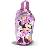 Disney Minnie Mouse Spring 3D Double Pencil Case, Lilac