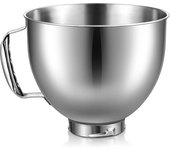 Stainless Steel Bowl for KitchenAid 4.5-5 Quart Tilt Head Stand Mixer, for KitchenAid Mixer Bowl, Dishwasher Safe