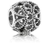 Charm Pandora de plata de ley calado con forma de flor. PA791282 PANDORA Raíz Joyas de Plata  MUJER inicio Charm Pandora Mujer Pandora Original