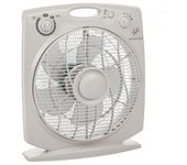 Ventilador Boxfan 30CM 35W S&P Meteor Blanco