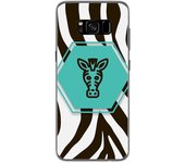 Tumundosmartphone Funda Gel Tpu para Samsung Galaxy S8 Diseño Cebra Dibujos