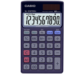 Calculadora Casio SL-310TER+ - 10 Dígitos - Conversión de Moneda - Energía Solar