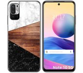 Tumundosmartphone Funda Gel Tpu para Xiaomi Redmi Note 10 5G / POCO M3 PRO 5G diseño Mármol 11 Dibujos