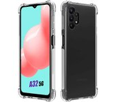 Tumundosmartphone Funda Gel Tpu Anti-Shock Transparente para Samsung Galaxy A32 5G