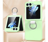 For Galaxy Z Flip 6 5 4 3 Case Shockproof Armor With Ring Holder Back Cover Case For Samsung Z Flip 5 ZFlip6 5G flip4 Hard Cases