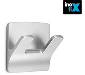 Colgador resistente agua modelo rama doble cromo 2192-7-000 Blíster INOFIX