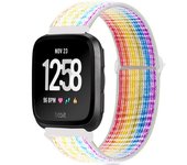 Nylon Strap for Fitbit Versa/Lite/Versa2 band Smart watch replacment Watchband Sport Loop Bracelet Fitbit Versa 2 band
