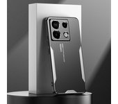 ShockProof Case For POCO X6 X5 X3 NFC F5 F4 X4 GT M4 M3 Pro M5S C65 Aluminum Brushed Metal Armor Phone Back Cover Cases Funda