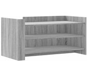 vidaXL Mesa de centro madera de ingeniería 100x50x50 cm Blanco, Negro, Roble Sonoma Mesita de Salón o Comedor o Auxiliar Mesa de Café Meuble Salón