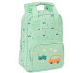 SAFTA  MOCHILA INFANTIL CON ASAS ADAPT. A CARRO COCHES SAFTA PREESCOLAR 8x20x28 Cms.