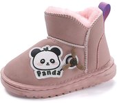 Cotton Slipper Boys and Girls Winter Added Fleece Warm Stepping on Poo Feeling Non-slip Indoor Home Children's Plush Cotton Drag