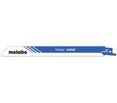 Metabo 5 hojas para sierras de sable "heavy metal" 200 x 1,25 mm (631909000)
