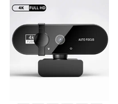 4K Webcam 1080P Mini Camera 2K Full HD Webcam with Microphone 30fps USB Web Cam for Auto Focus PC Laptop Video Shooting Camera