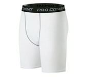 Leggings moulants avec couche de Base de Compression pour hommes, pantalon court de Sport, de course, de basket-ball,