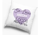 COJIN Amiga cojin mas relleno MEJORES AMIGAS MUJER REGALO ORIGINAL Y UTIL ADA Y SUS DETALLES