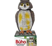Búho Eólico Massó Ahuyentador de Pájaros con Movimiento Realista
