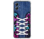 Funda Silicona Antigolpes para Motorola Moto G84 5G diseño Zapatillas 06 Dibujos