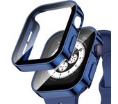 Waterproof Case For Apple Watch 7 8 9 45mm 41mm 44mm 40mm Screen Protector Cover Straight Edge Bumper IWatch 6 5 SE 4 Accessorie