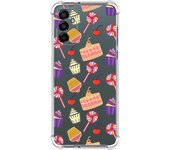 Funda Silicona Antigolpes para Samsung Galaxy M23 5G diseño Dulces 01 Dibujos