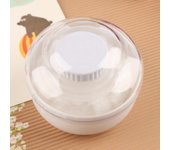 PP Makeup Box Useful ABS Plush Baby Powder Box Talcum Powder Box
