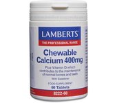 Lamberts Chewable Calcium 400mg - 60 Tablets Tableta