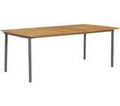 Mesa de Jardín Madera de acacia y arce 200x100x72 cm