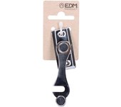 Aldaba mano izquierda H, cromo, 8cm | 85073