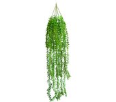 Poenia Arte Floral - Planta Colgante Artificial 90cm - Pack de 2 - Decoración Realista - Fácil de Colgar