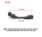 ZTTO Disc Brake Mount Adapter MTB Ultralight Bracket IS PM A B to PM A Bicycle Disc Brake Adaptor for 140 160 180 203mm rotor