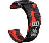 20 22mm Garmin Easy Fit Nylon Strap For Forerunner 255/265/965 Wristband For Active /Vivoactive 4 Bracelet Venu Universal Band