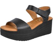 Shoes Cuñas Y Alpargatas marca Oh! My Sandals para mujer en color negro