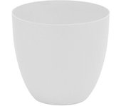 Plastiken Maceta Cuenco ø26cm Blanco Resistente