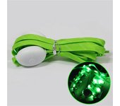 LED Sport Shoe Laces Luminous Shoelaces Glow Shoe Strings Round Flash Light Battery Shoelaces No Tie Lazy Shoe Laces Party Decor