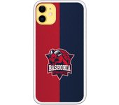 Funda original compatible con iPhone 11 - Baskonia fondo rojo y azul