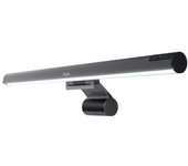 Trust shyne lampara para monitor - luz calida, tenue o blanca y brillante - ajuste de brillo - carcasa de aluminio
