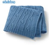 Manta de DOT para Bebe recién nasido, edredón de Cama para Niño y Niña, Saco de dormir Liso a la moda, 90x70cm, envolvent para cochecito de niño Super suave