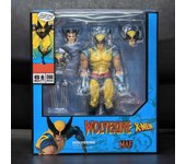 Mafex No.096 Mafex Wolverine Comic Ver. X-Men Anime Action Figures The Amazing Spiderman Collectible Toy Ko Model Toys Kids Gift