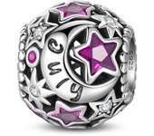 Original 925 Silver Colorful Zircon December Birthday Beads Fit Pandora Bracelet DIY Charm For Women Fine Jewelry Birthdays Gift