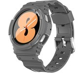 Carbon fiber Band for Samsung Galaxy Watch 4/Classic/46mm/42mm/Gear s3 Frontier TPU Rugged Case+bracelet Galaxy Watch 4 strap