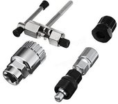 Bicycle Repair Tool Kits Bike Flywheel Removal Chain Breaker Cutter Crank Puller Bike Wrench Cassette Bracket Extractor Sets
