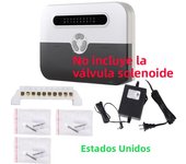 8 Station WiFi Indoor Smart  Sprinkler Controller and solenoid valve Irrigation System Remote Control by Phone Works with Alexa