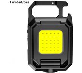 XPE Pocket Work Light 1000LM COB LED Mini Keychain Light USB Rechargeable Flashlight IPX4 Waterproof for Outdoor Camping Hiking